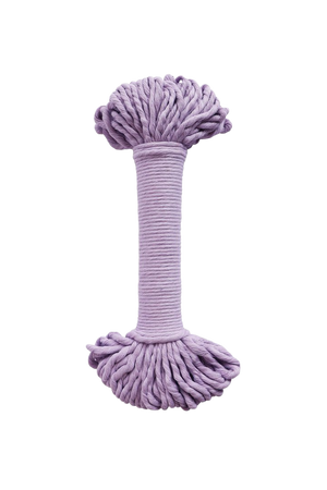 4mm string or cord bundle 80-100' 100% cotton - lavender