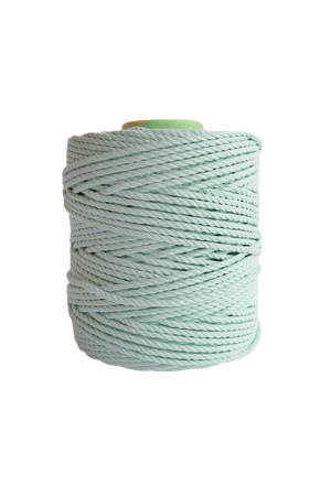 600 feet of 5mm 100% cotton rope - mint