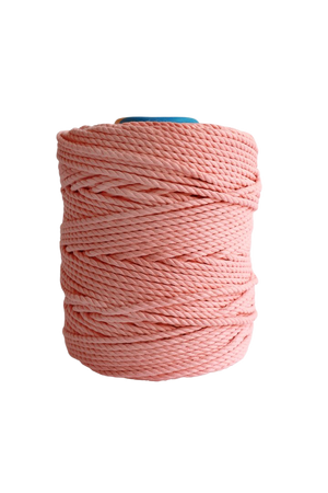 600 feet of 5mm 100% cotton rope - Sherbert