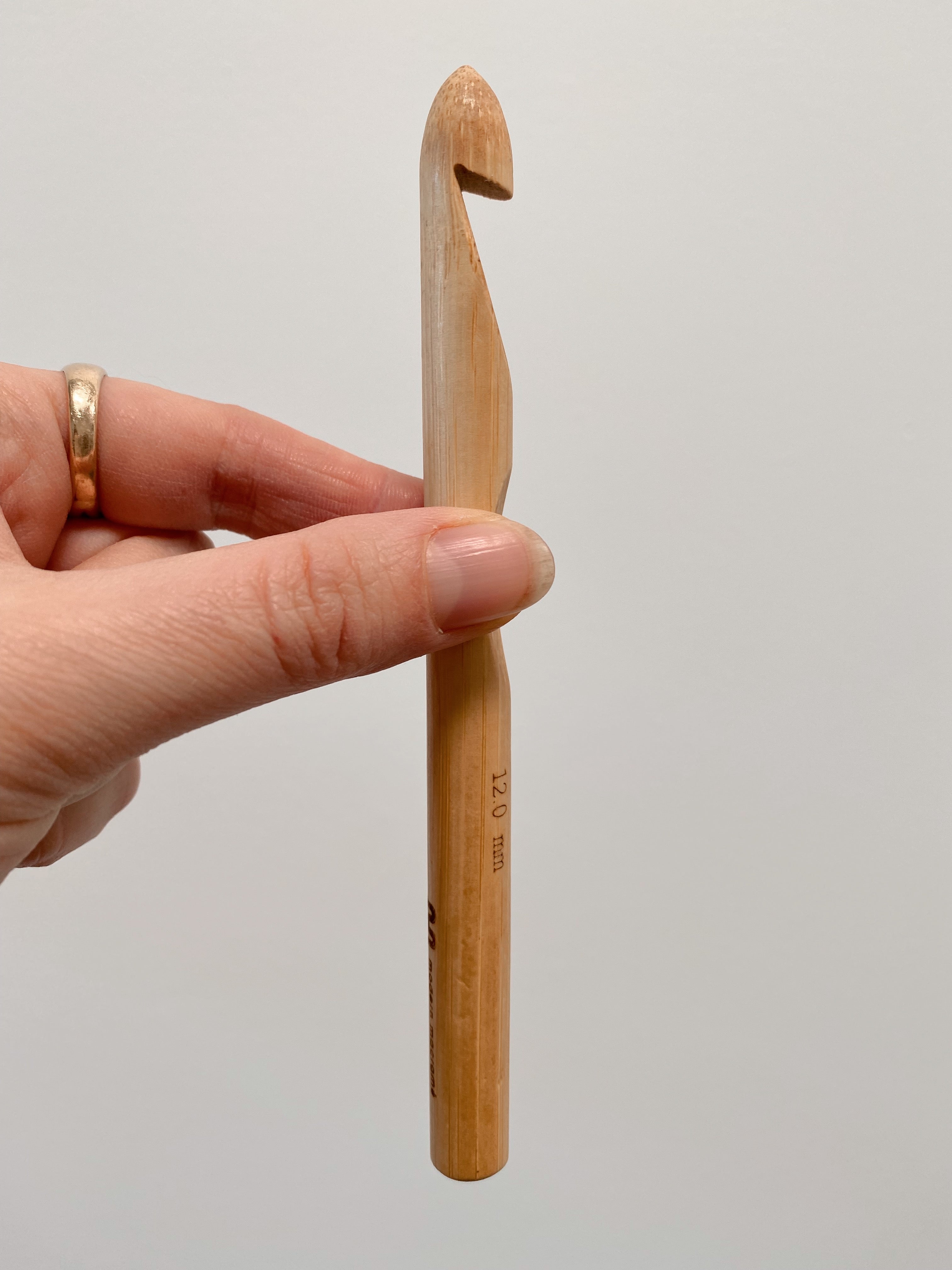 12mm bamboo crochet hook – MODERN MACRAMÉ