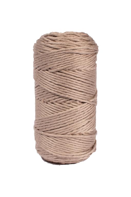 Macrame Cord 4mm x 500 Ft (Peach), Single Strand Twine Cotton for DIY  Macramé Wall Hanging, Plant Hangers, Crafts, Knitting - Female Owned Small