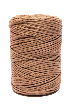 4mm cotton cord in wheat wonderful for DIY macrame projects