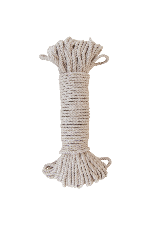 5mm cotton rope bundle 50/50 linen cotton
