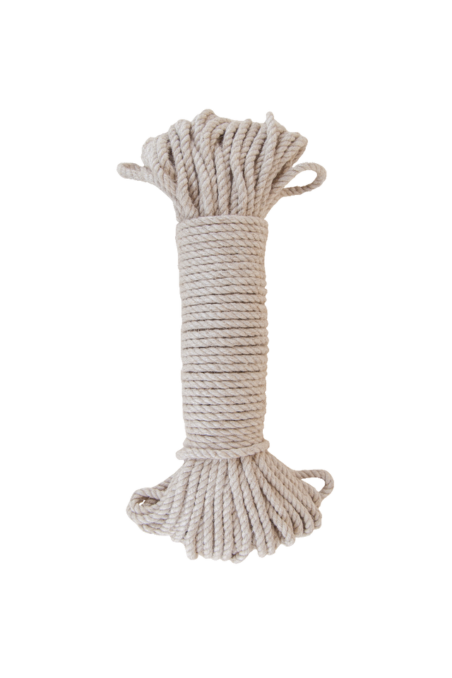 5mm cotton rope bundle 50/50 linen cotton