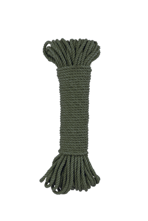 5mm cotton rope bundle army green