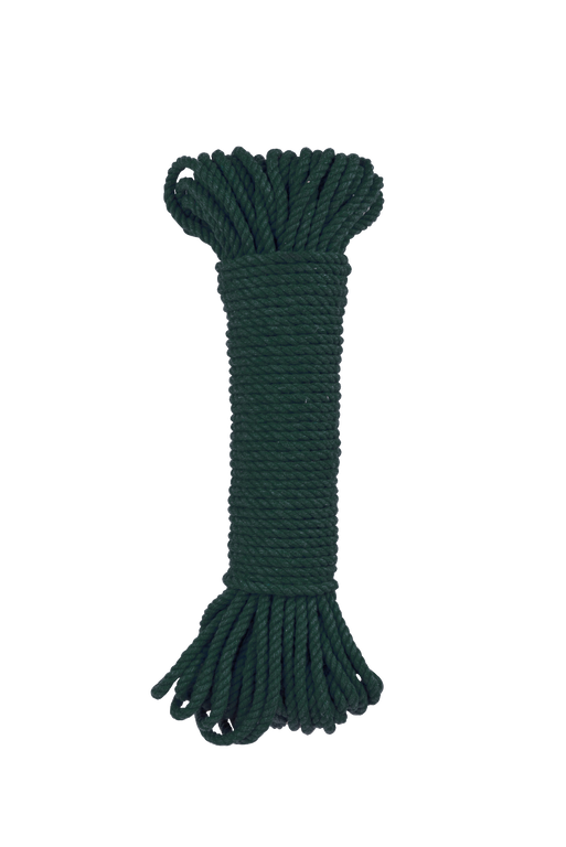 Forest Green 5mm 100% cotton rope bundle