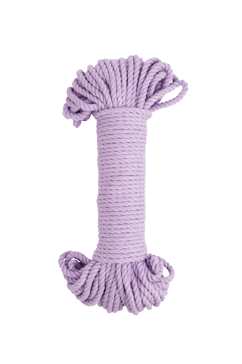 5mm cotton rope bundle lavender