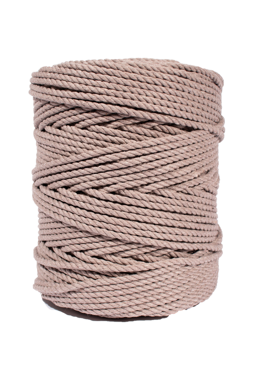 Tenn Well 5mm Macrame Cord, 165Feet Braided Cotton Rope Thick Craft Twine  for Ma
