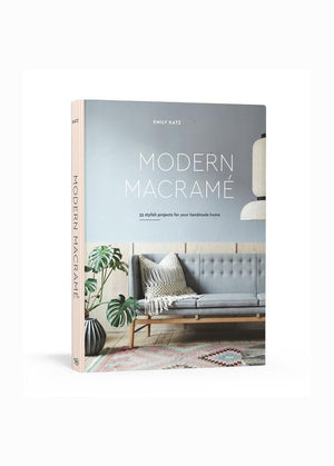 Modern Macrame book DIY learn macrame for beginners and interior designers