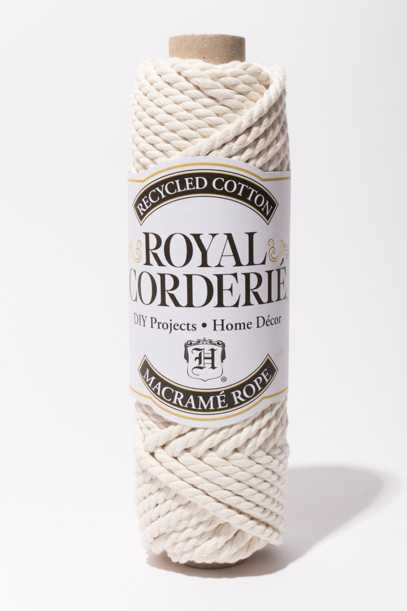 Natural 6mm Recycled Cotton Rope 2 ply