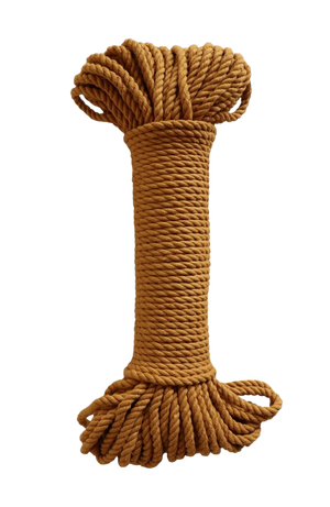 5mm cotton rope bundle mustard