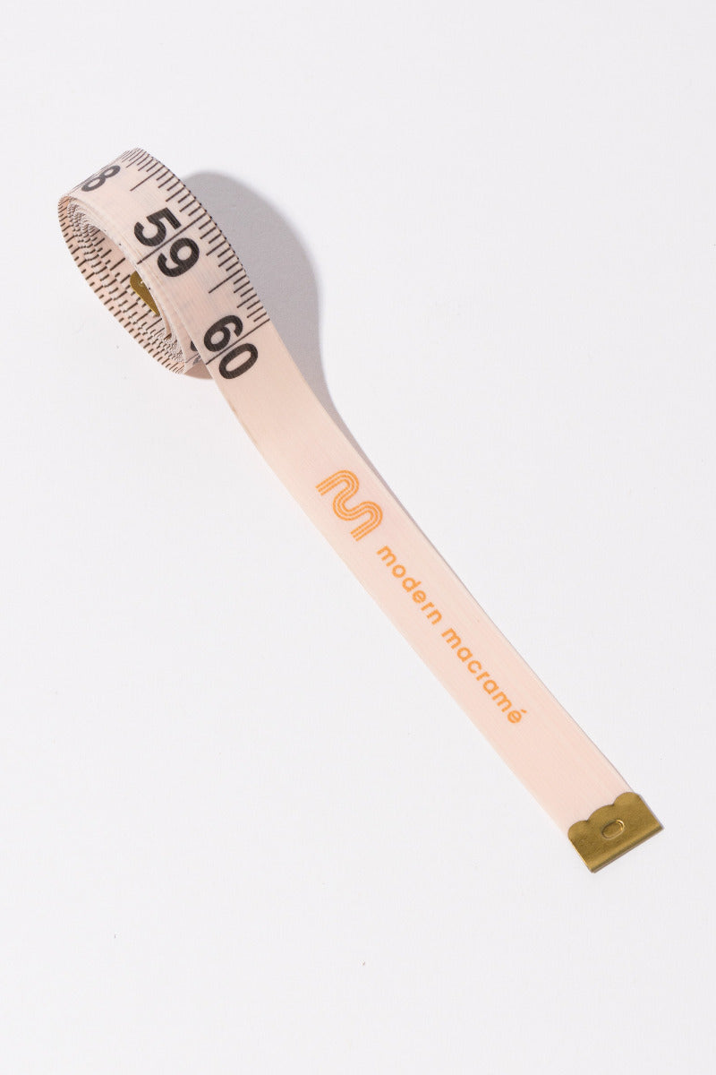 Modern Macramé Tape Measure
