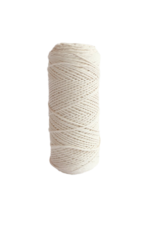 2mm 100% oeko tex certified cotton string or cord - Natural