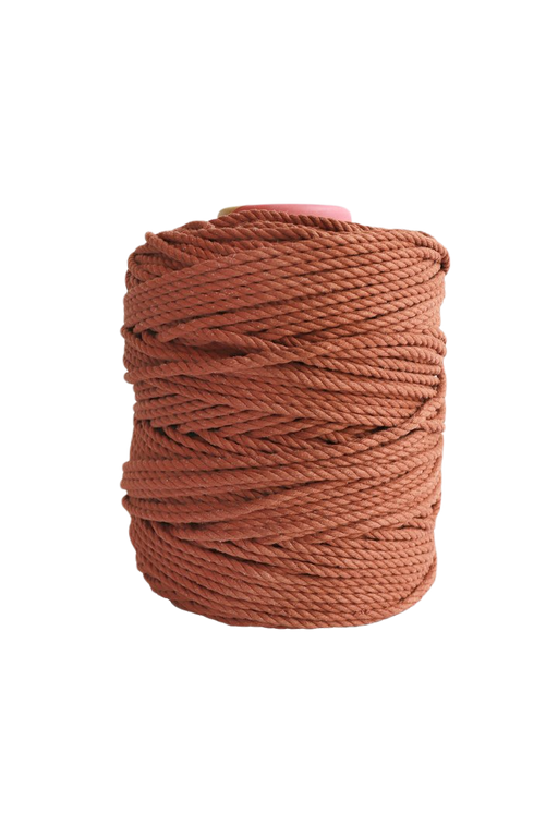 600 feet of 5mm 100% cotton rope - copper