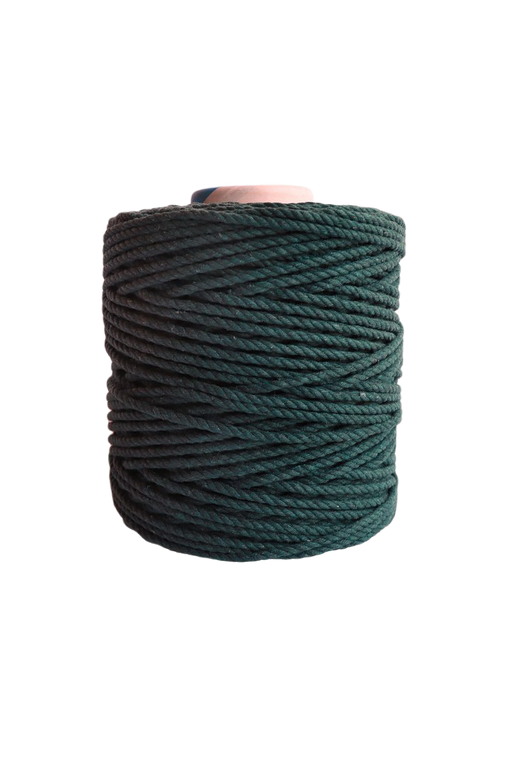 600 feet of 5mm 100% cotton rope - forest