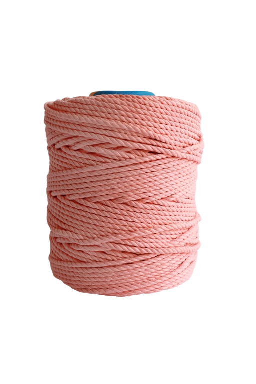 600 feet of 5mm 100% cotton rope - Sherbert