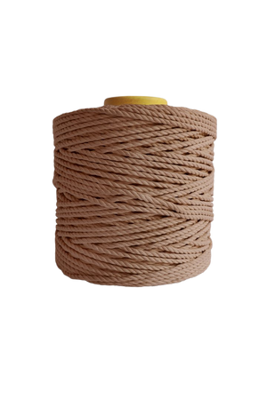 5mm Cotton Rope 600 ft - Macrame Materials Peach by Modern Macramé