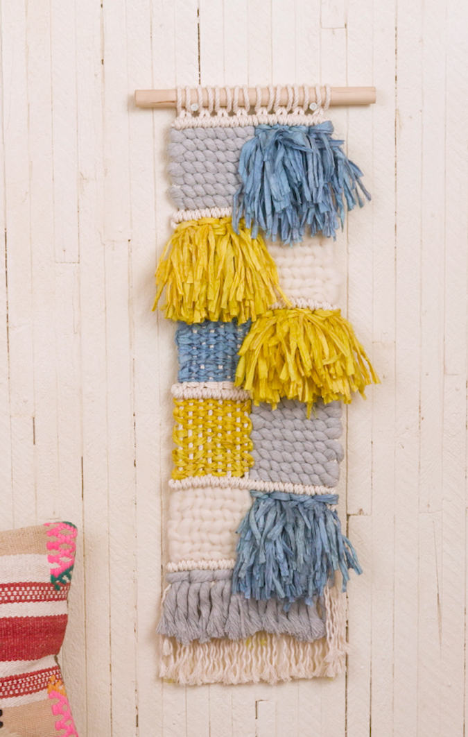 How to Make a Simple Macrame Wall Hanging with Beads - Macra-Made