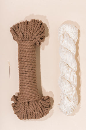 wheat cotton rope and linen yarn from Flax and Twine