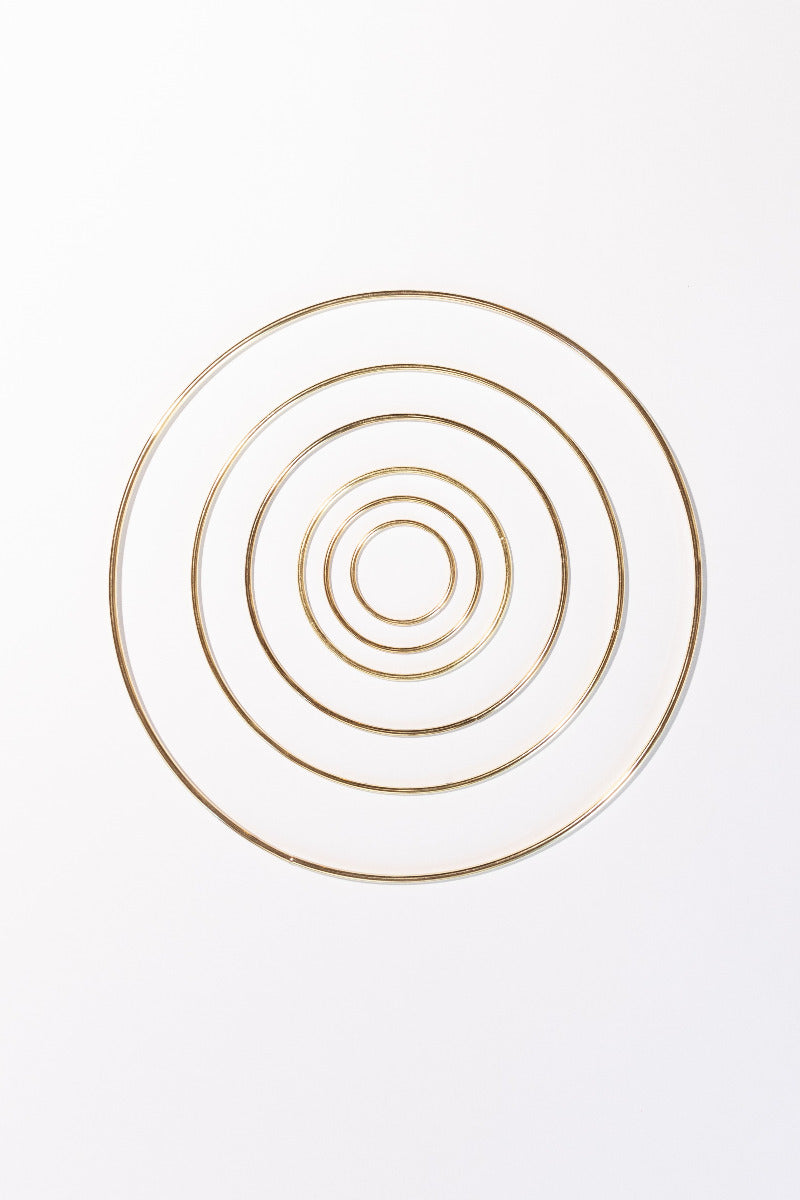 Brass Hoops All Sizes