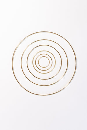 Brass Hoops All Sizes
